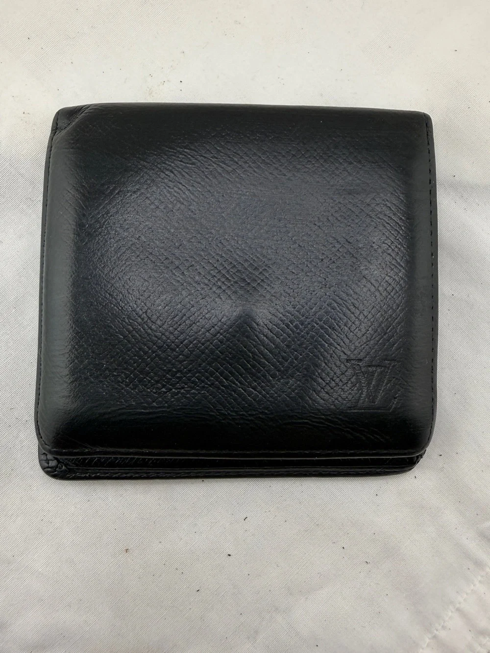 AUTHENTIC Louis Vuitton Marco Wallet. Black.